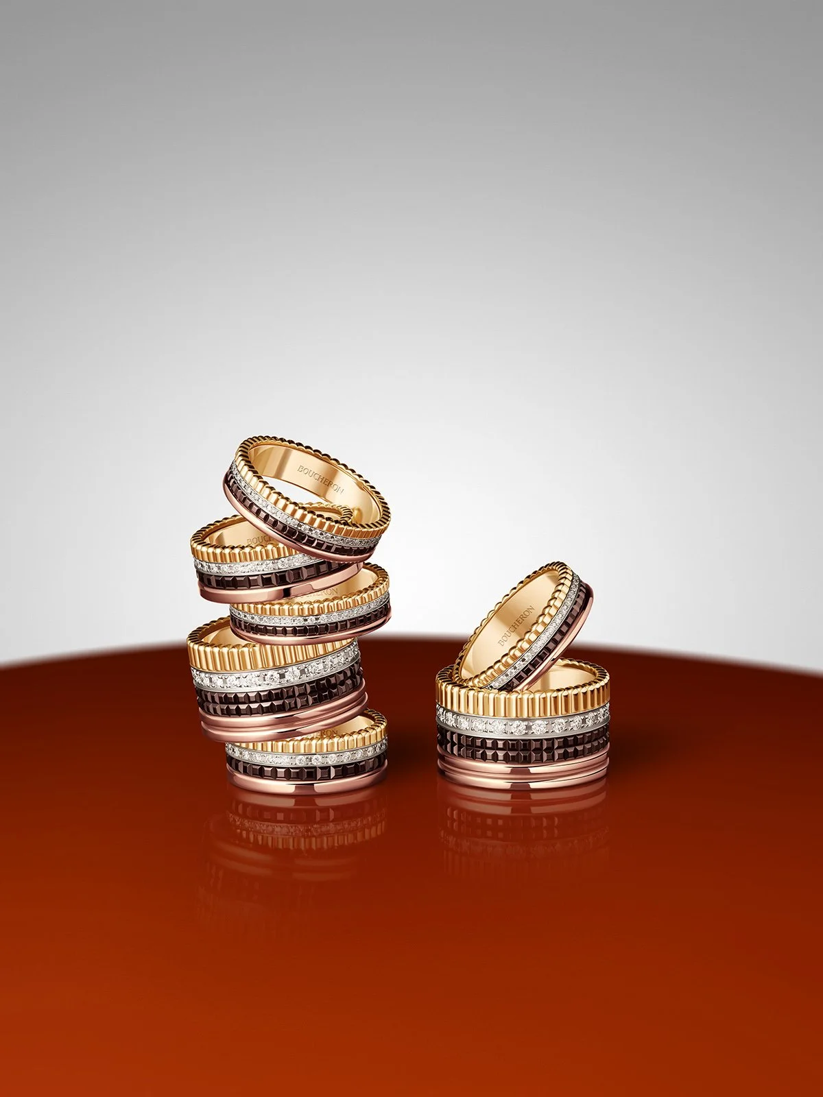 Boucheron 宝诗龙リング Boucheron宝诗龙发布2026新春大片，携手肖战和周冬雨自信演绎— Amazedaily